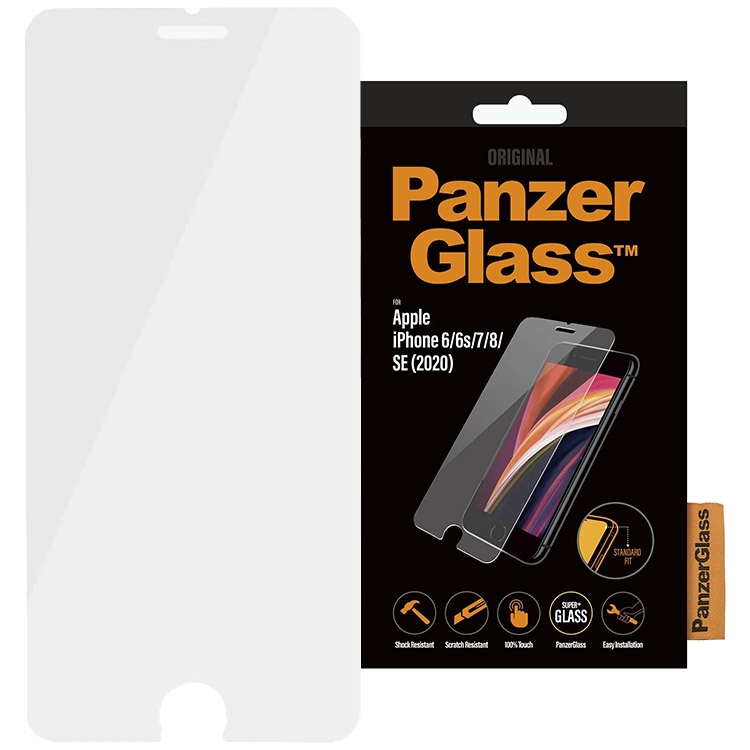 

Szkło PanzerGlass do iPhone Se 2020, 8/7/6s/6