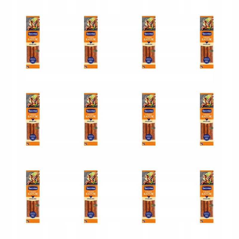 Kabanos klasyczny drobiowy z dodatkiem wieprzowiny 300 g Tarczyński X12