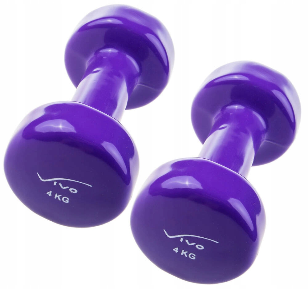 VIVO Hantle Hantelki Ciężarki Do Ćwiczeń Fitness Treningu 2x4 kg