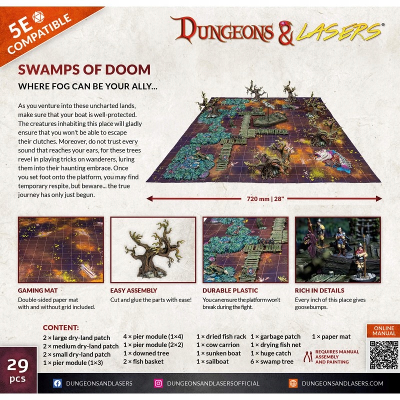 Swamps of Doom - Dungeons & Lasers System Inne systemy