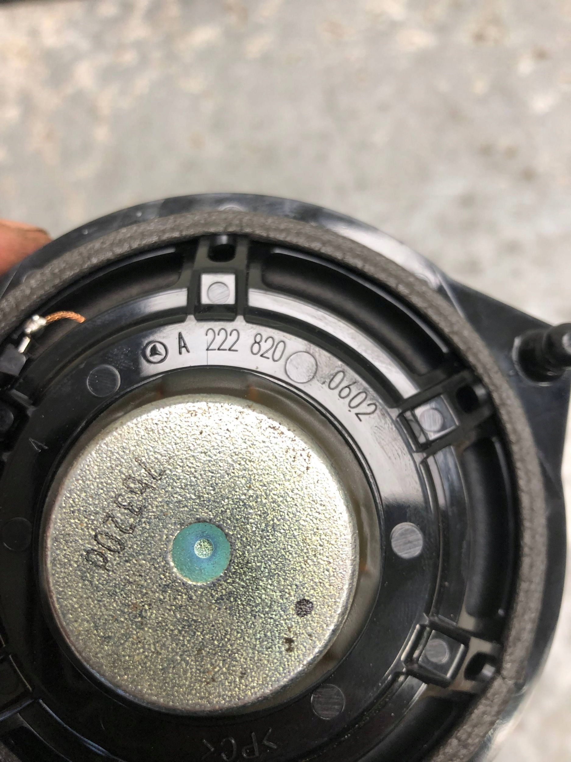 speaker rear part MERCEDES W238 A2228200602