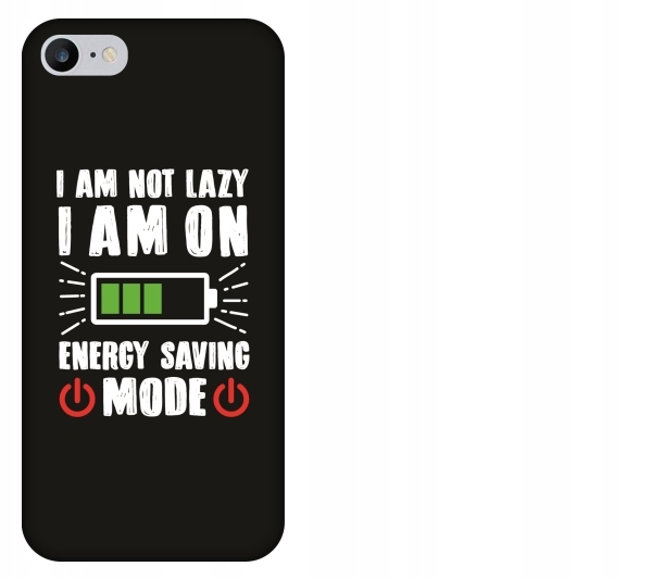 

Etui pokrowiec iPhone 7 Im not lazy