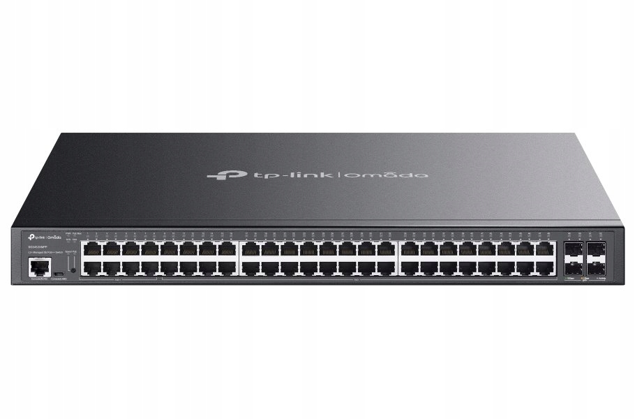 TP-Link SG3452XMPP, Omada 48-Port Gigabit Smart PoE Switch, 40x PoE+
