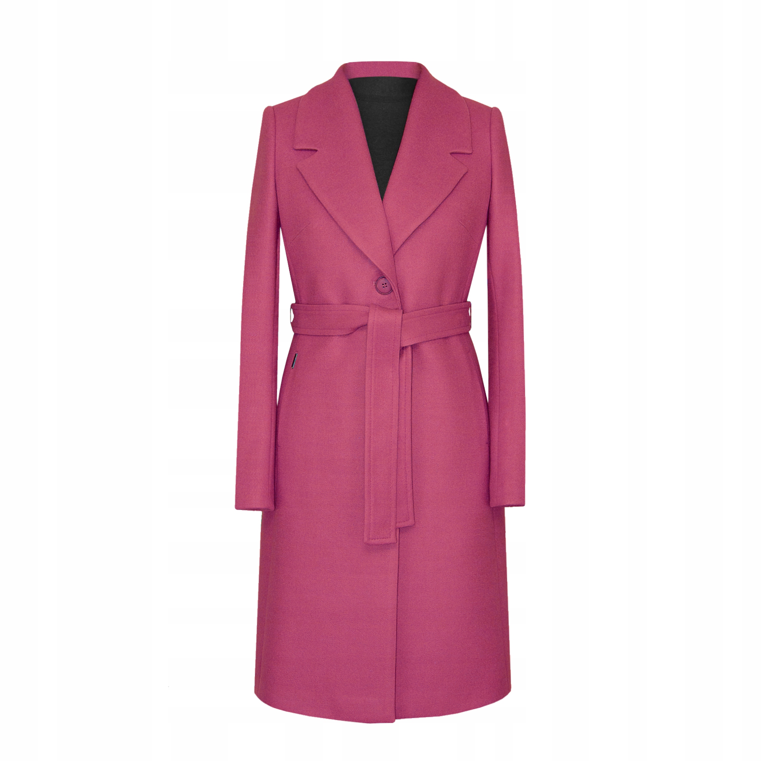 

Huna Nadja Różowy Płaszcz Przejściowy 46 3XL