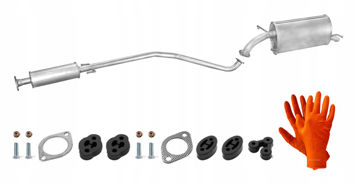 Chevrolet Kalos 1.2 1.4 (2002-2008) Hatchback Tlumič Koncový