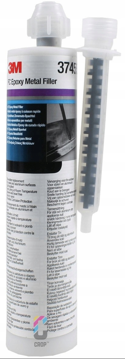 3M 37455 Płynna Cyna Wypełniacz Epoksydowy Do Metalu 180ML Zimna Cyna