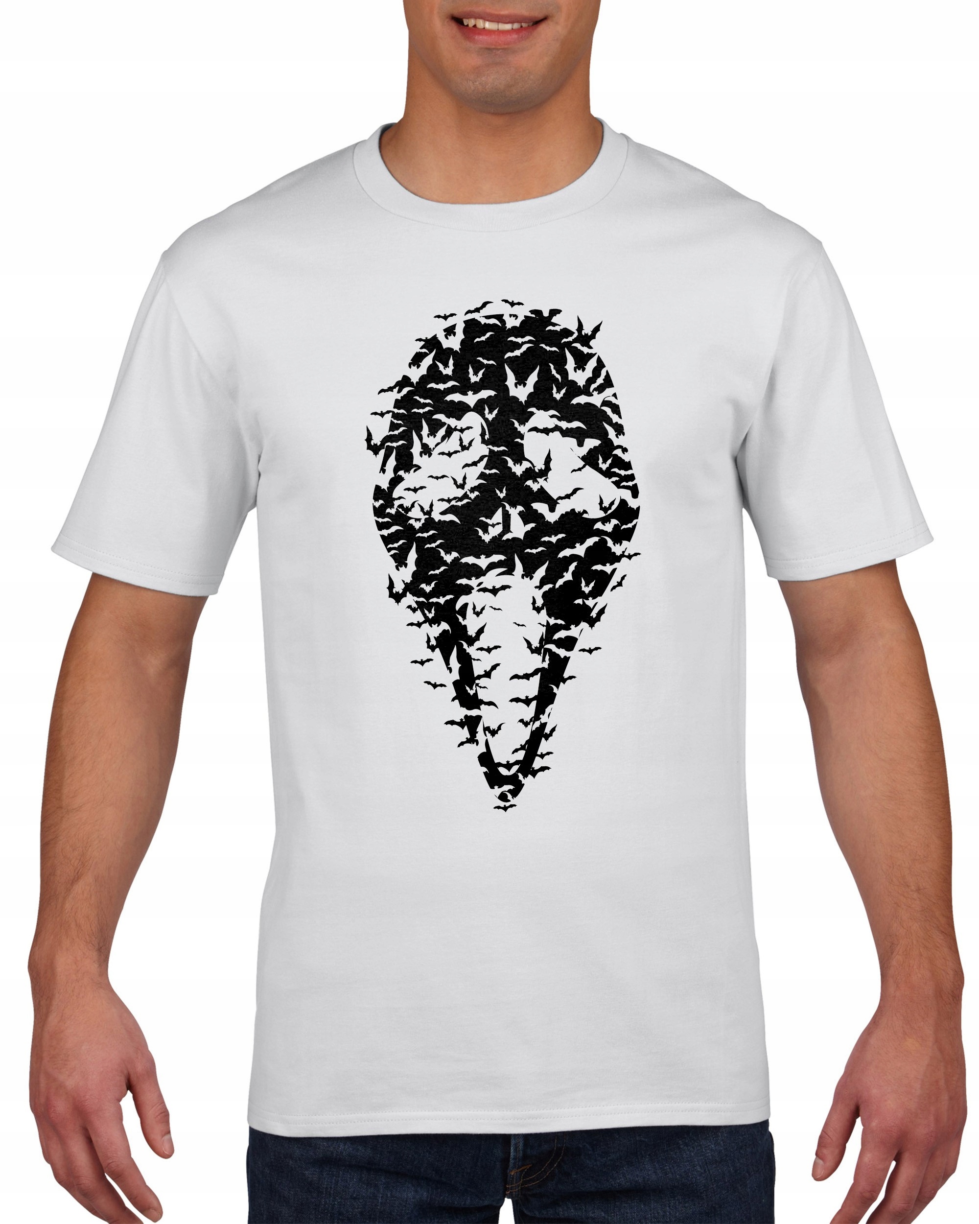 

Koszulka męska Krzyk Nietoperze S