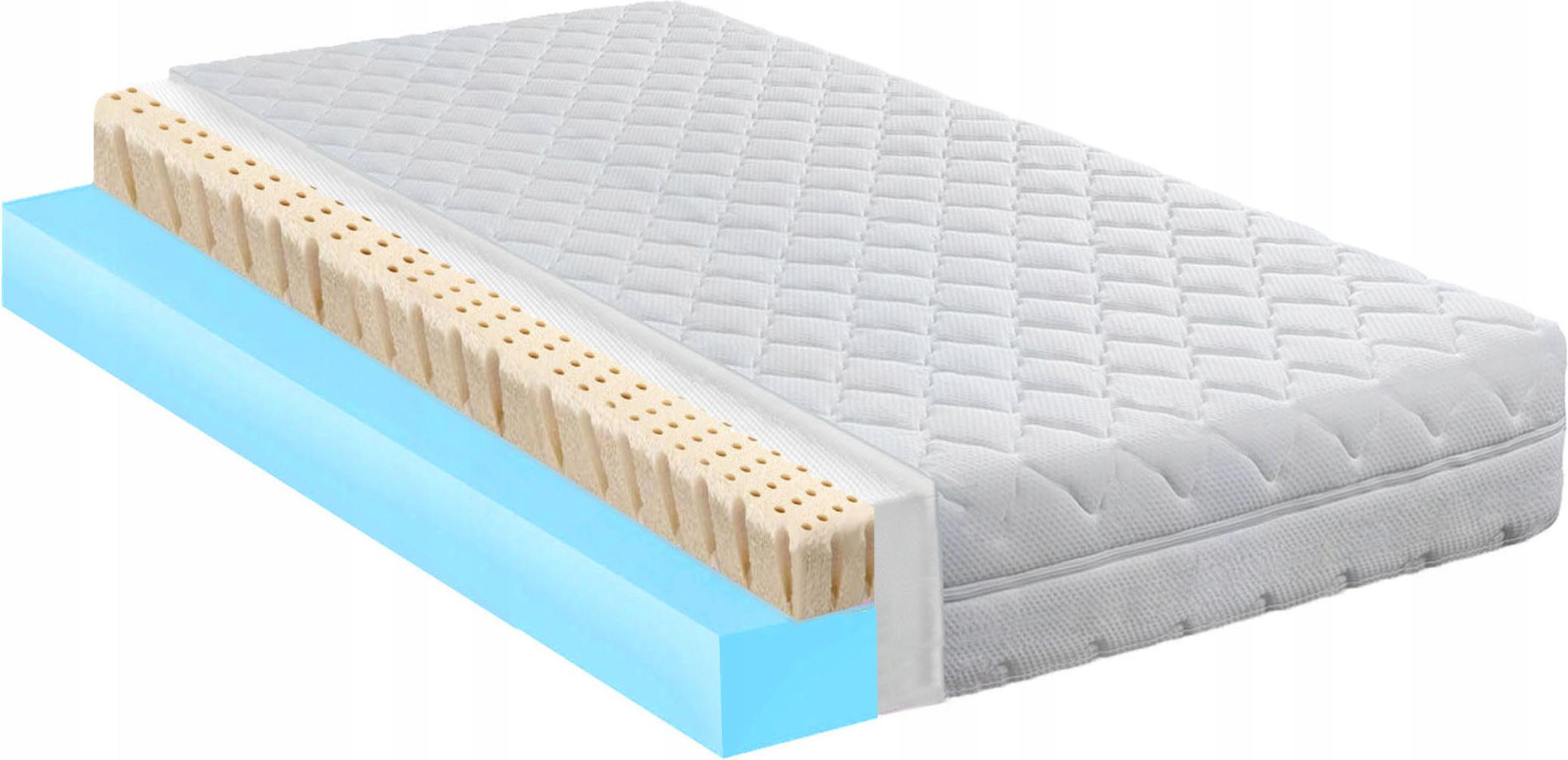 Penový matrac 130x200 latexová hypoalergénna vzdušná pena H2 H1