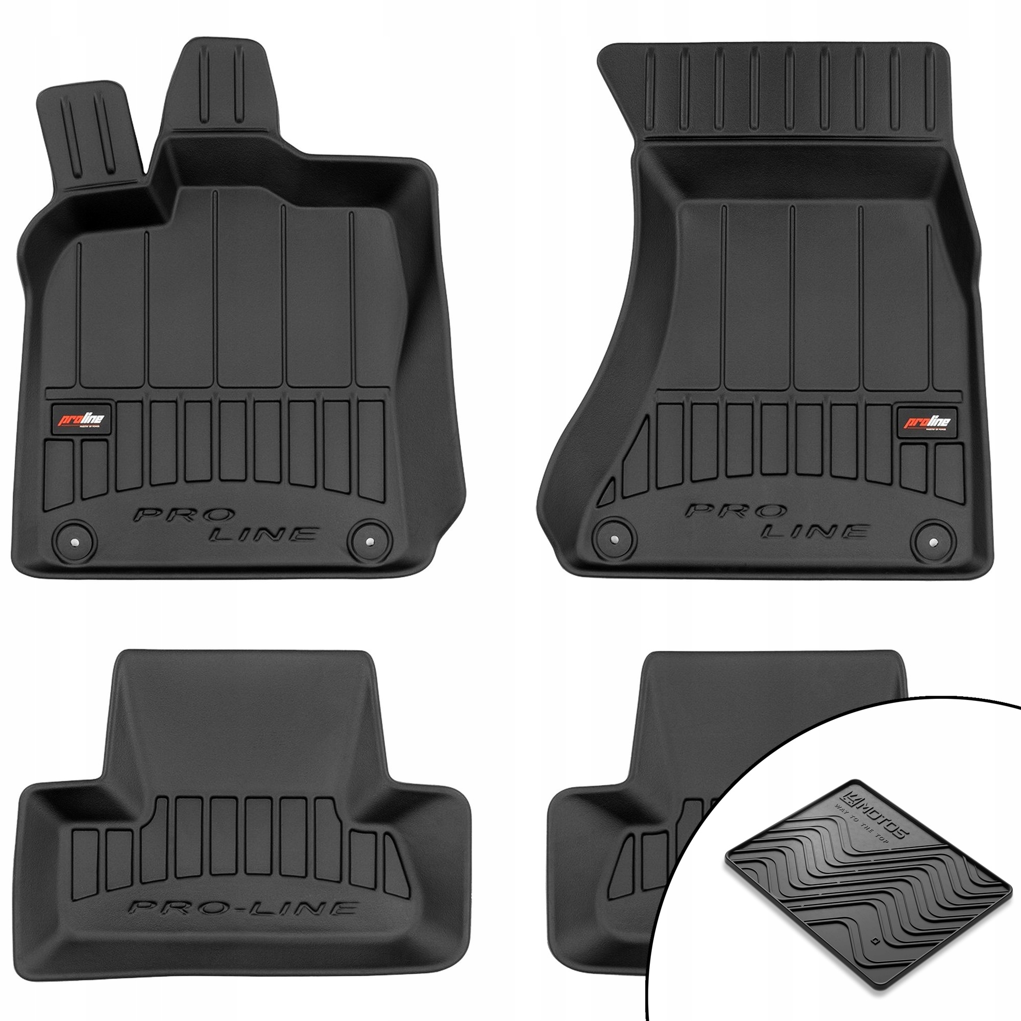 3D gumové rohože Audi SQ5 I 2013-2016 rohož zdarma