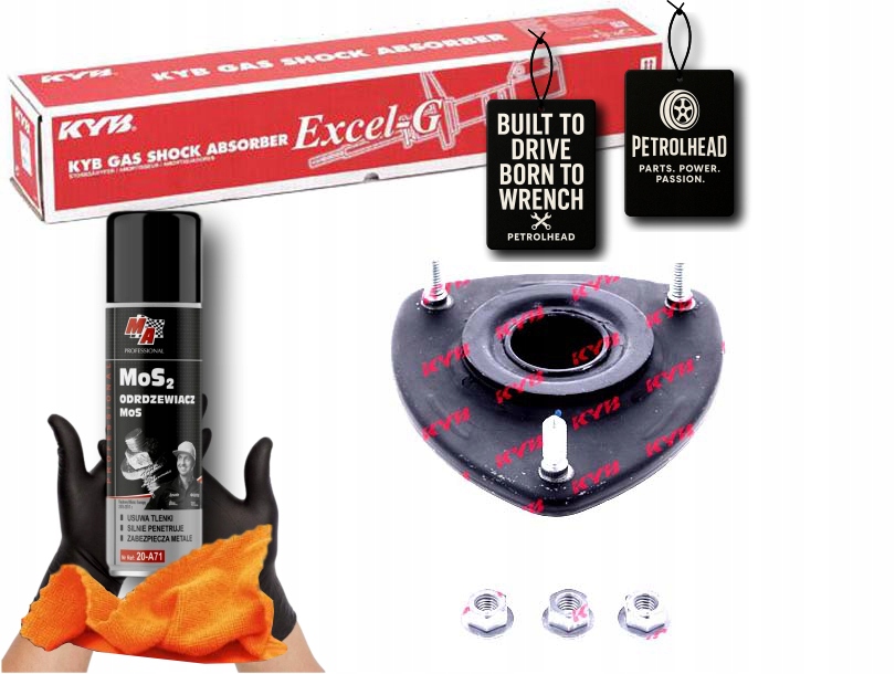 Polštář Tlumiče Přední L/p Toyota Yaris Yaris Ve #Petrolhead Pro+ Kit1