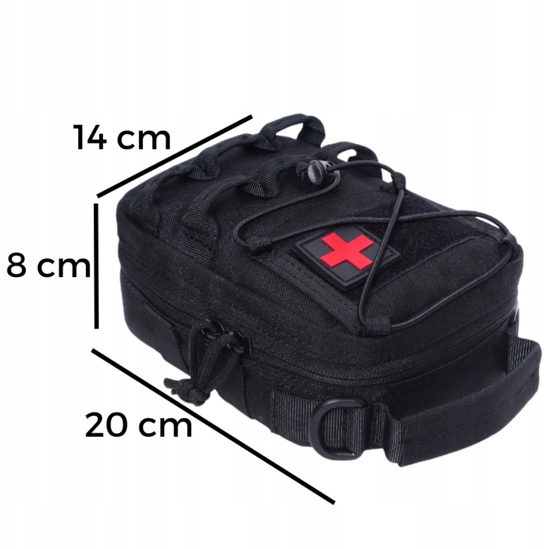 PLECAK BRĄZOWY 35L DUŻA APTECZKA ZESTAW PREZENTOWY DLA HARCERZA CHŁOPAKA Stan opakowania oryginalne