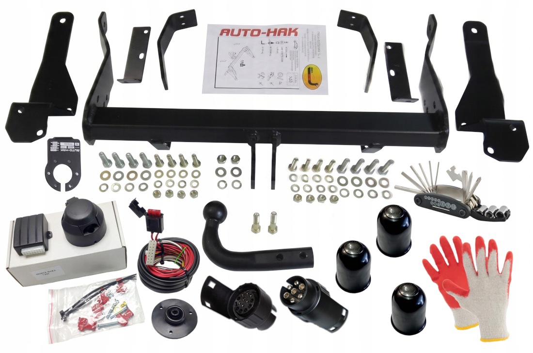 Kompletní hák s 7pinovým modulem Chevrolet Captiva 2006 18 tažný adaptér