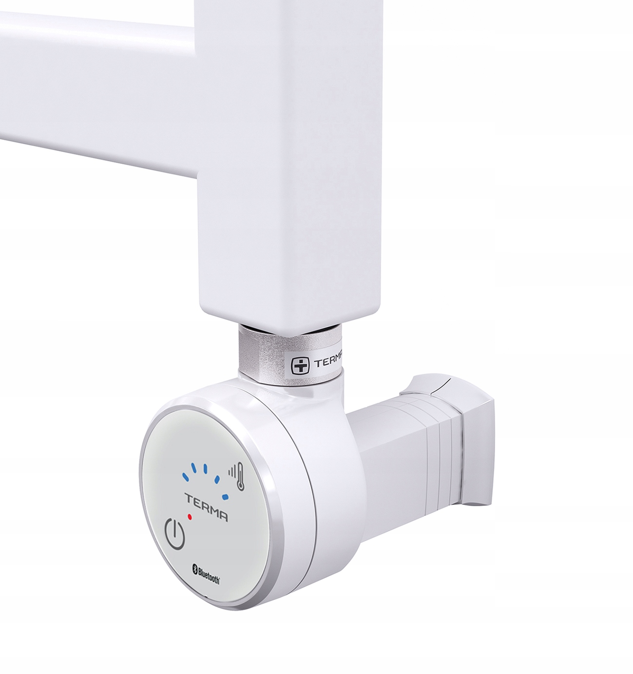 Terma Ohrievač Moa Blue 1200W Biela maska kábel bez zástrčky Bluetooth