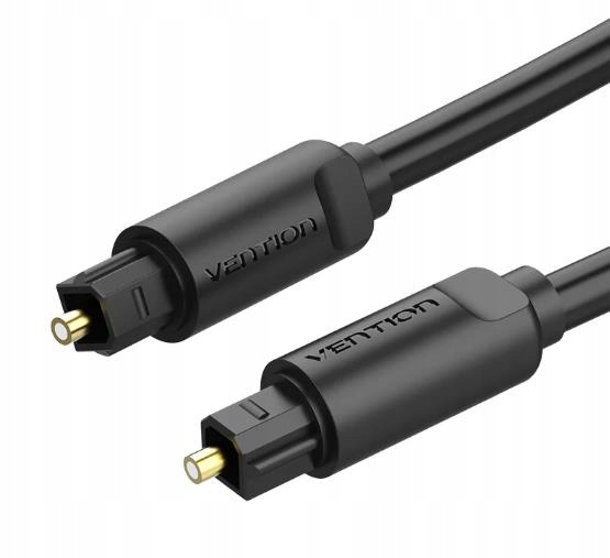 Kabel optyczny audio Vention 3 m czarny Pvc
