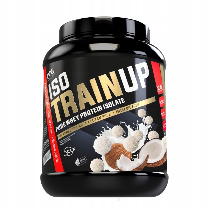 Muscle Clinic Iso Train Up 750g Wpi izolát kokosová pralinka rafaello