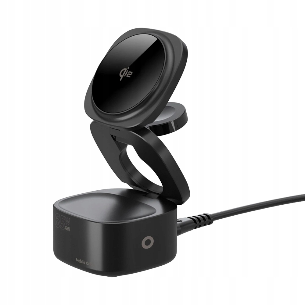 Ładowarka magnetyczna do MagSafe Usb-c Usb-a 65W Pd Mobile Origin, składana