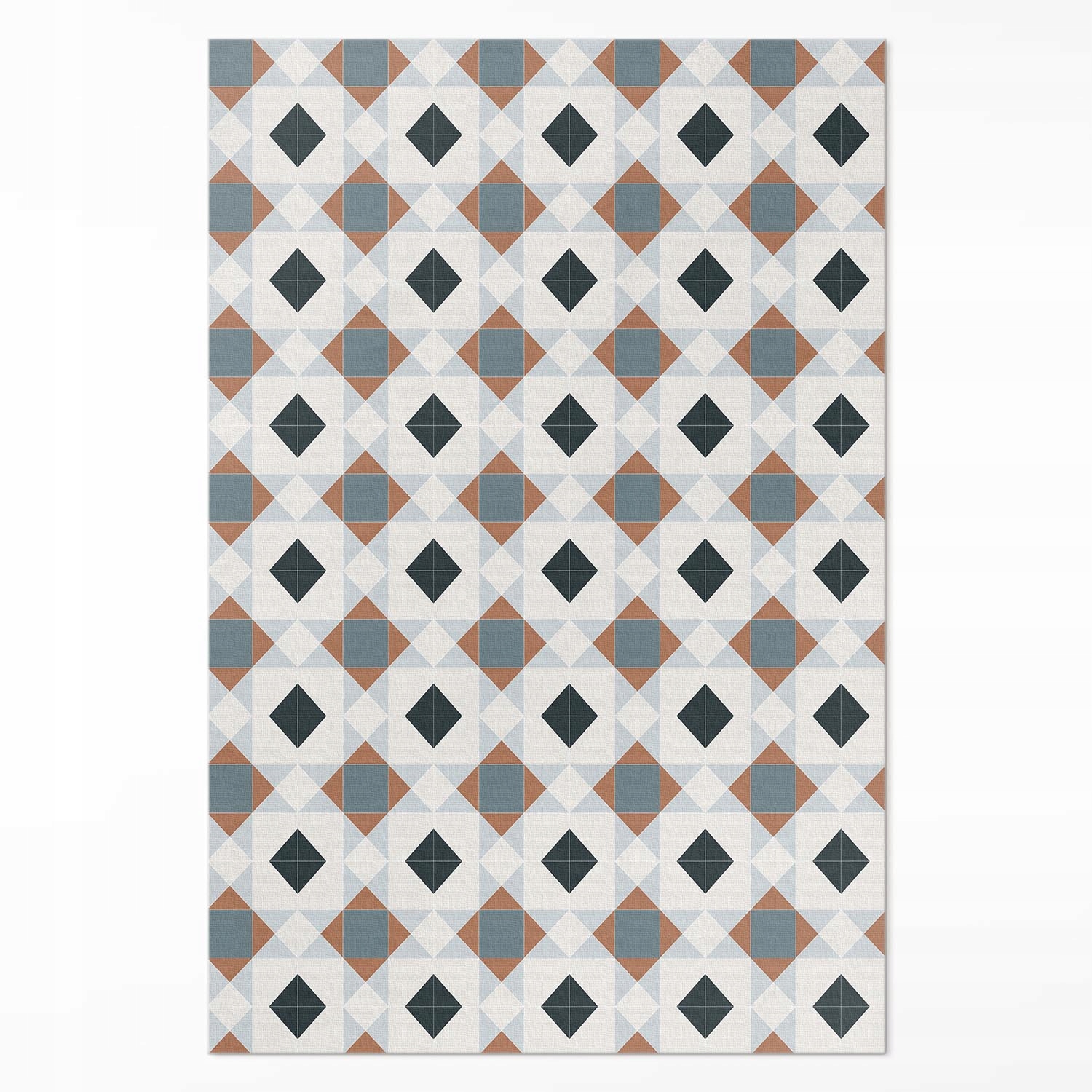 Vinylový koberec s grafikou Geometrická mozaika krásne dlaždice Veľký 140 x 210 cm