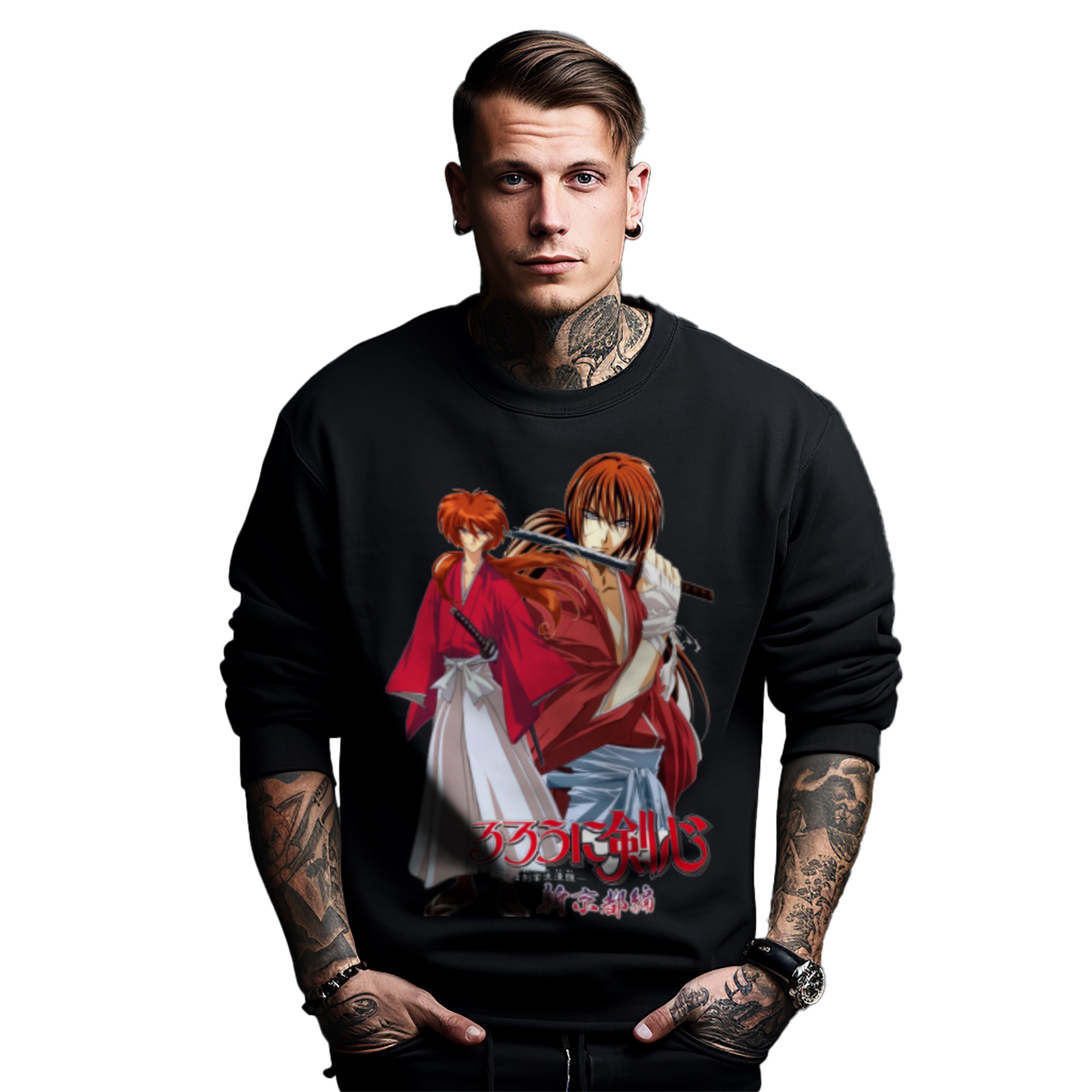 Mikina s potiskem Anime Rurouni Kenshin