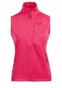 Dámská vesta Gts 404231L v růžové barvě velikost 40/L
