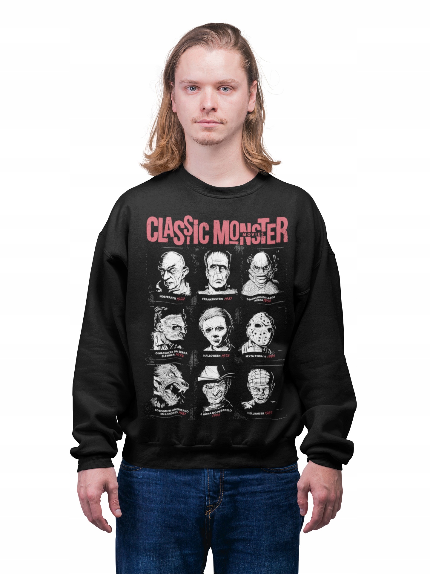 Pánská Mikina Na Halloween Horor Classic Monster