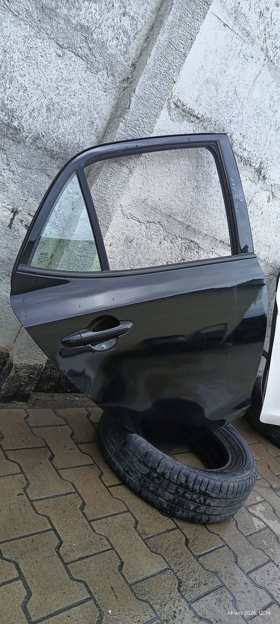 KIA PICANTO III ABP door right rear part rear. right complete 2017
