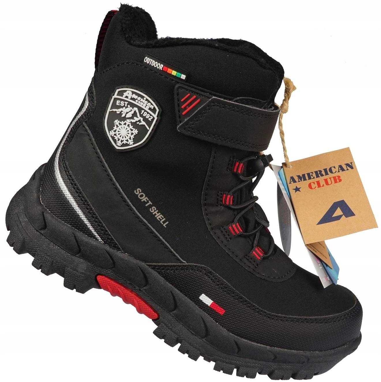 

Buty zimowe dziecięce American Club HL-24BLRE