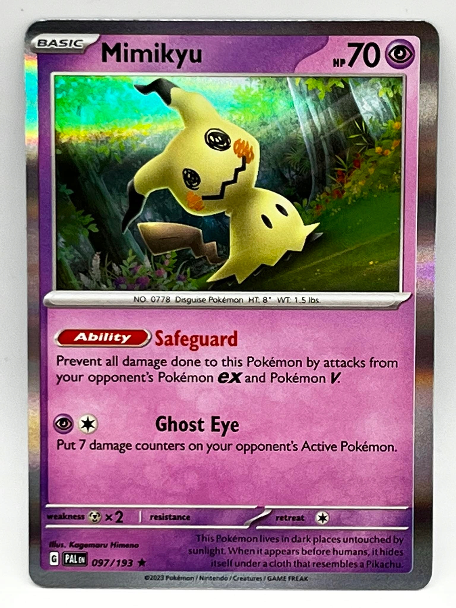 Pokemon Mimikyu - Karty Pokemon TCG 15-18 lat ﻿ na Allegro