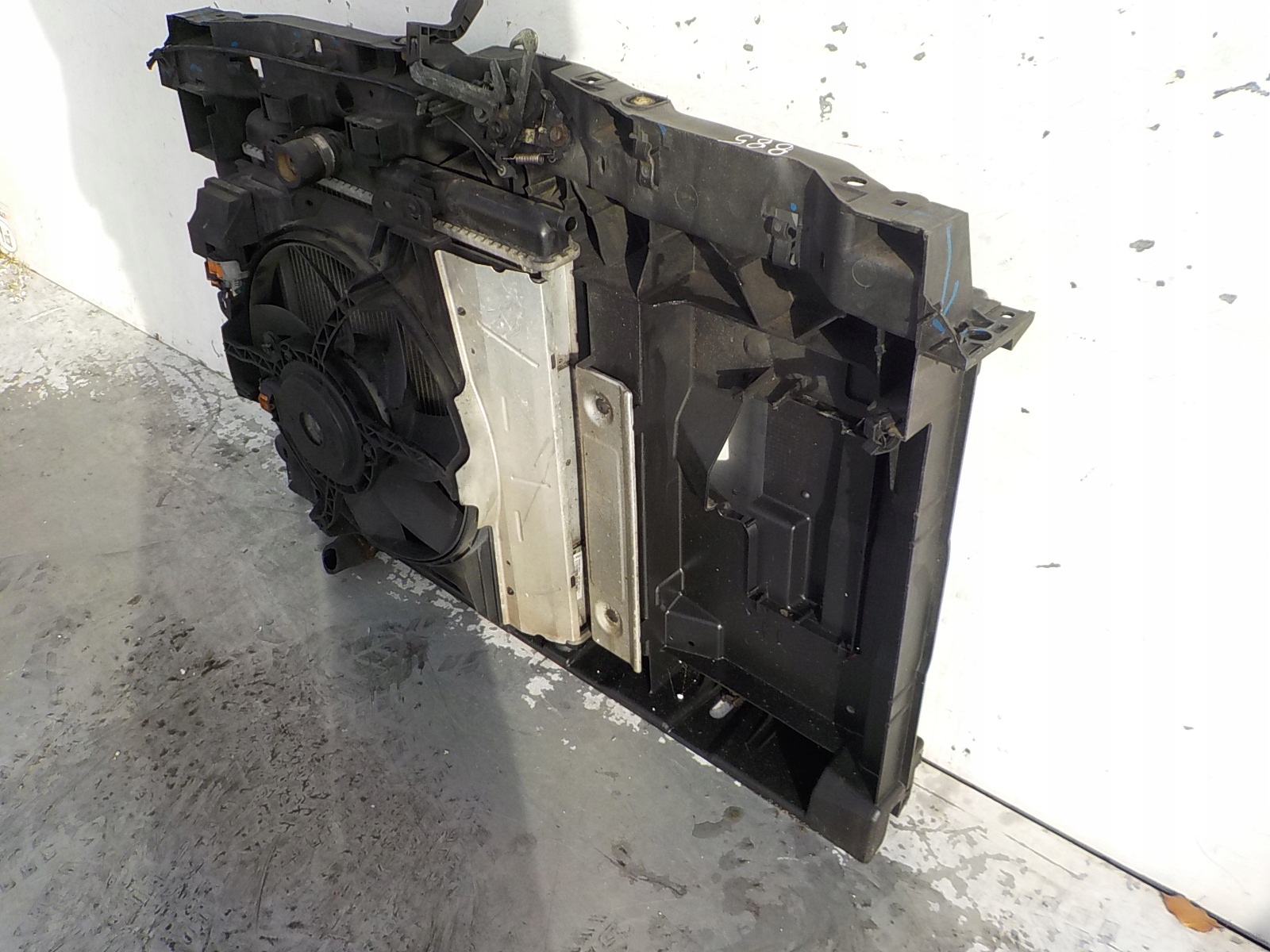 885 CITROEN C3 II DS3 support panel for radiators sider radiator