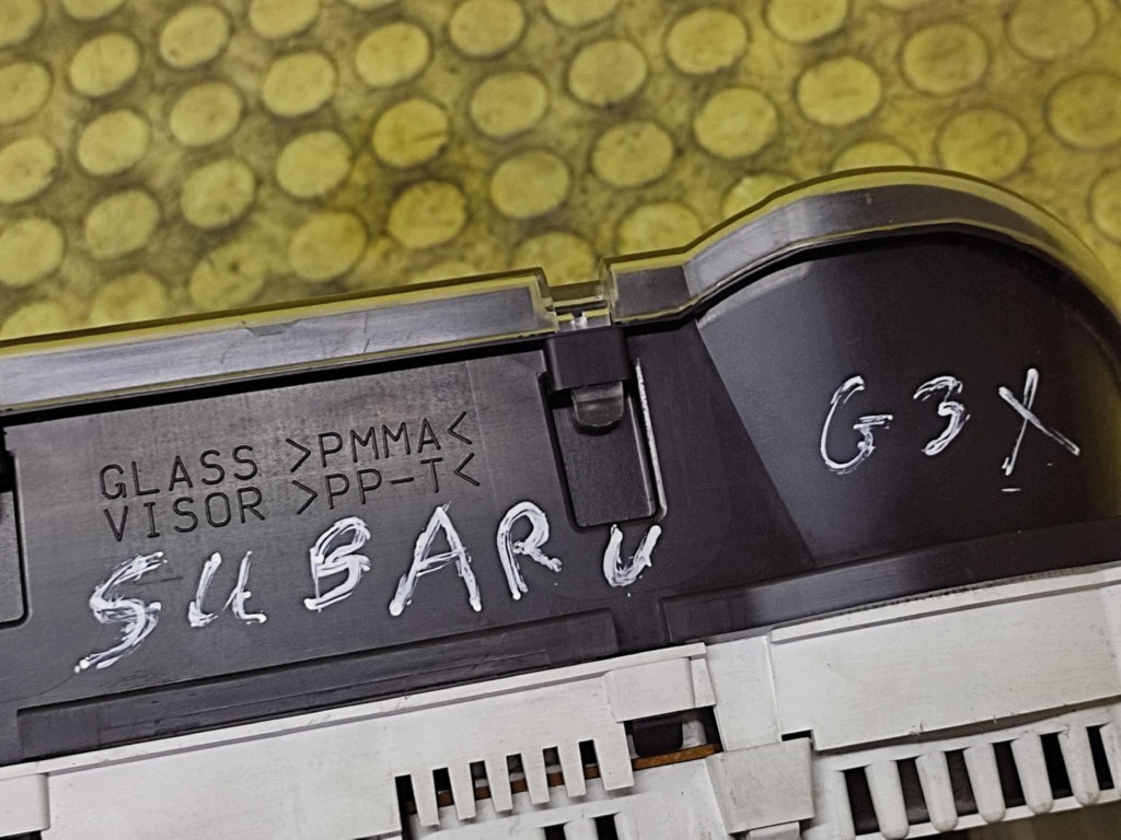 SUBARU JUSTY G3X kombiinstrument