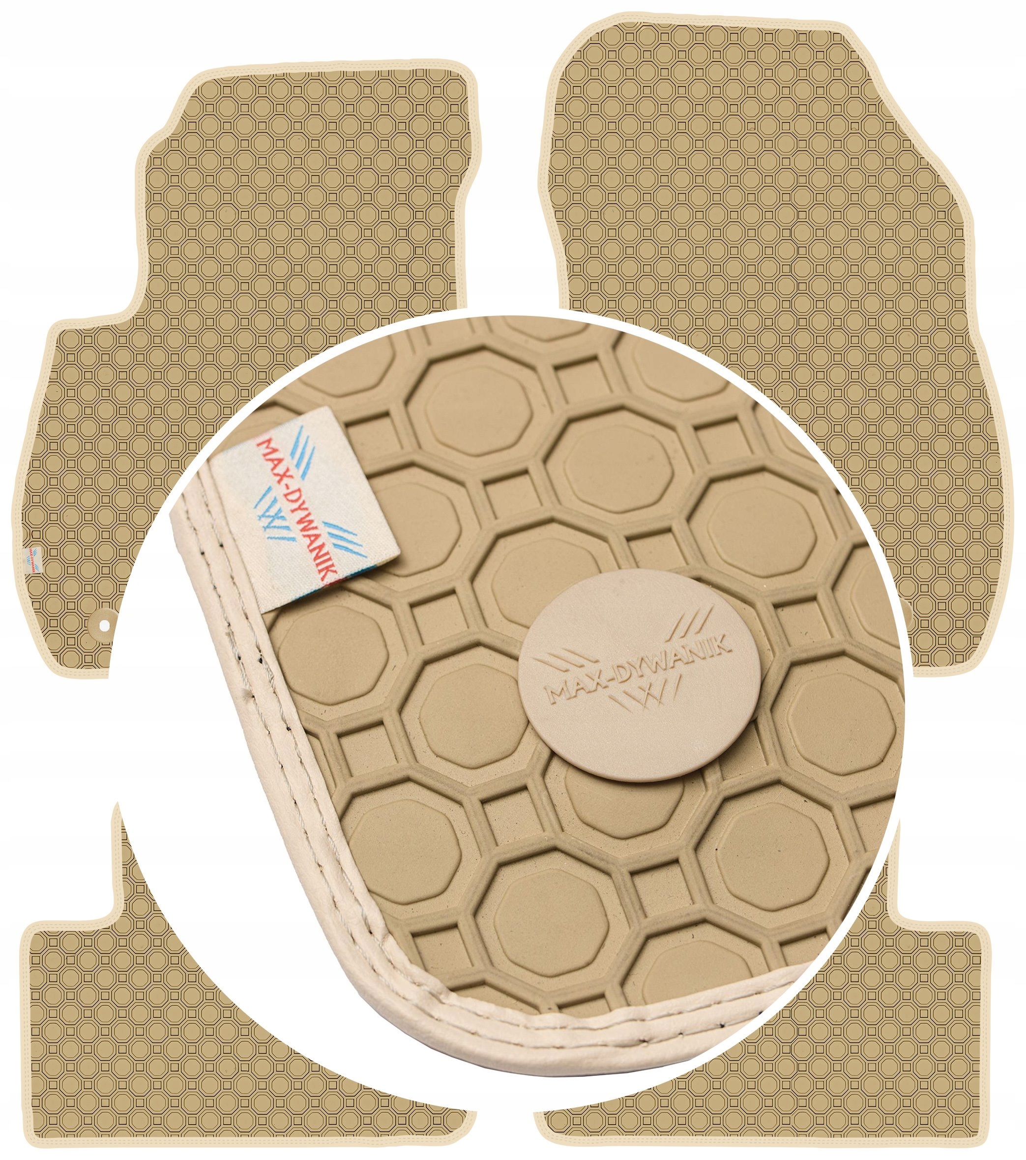 Opel Zafira C 5os 2012-2019 Koberce Béžové