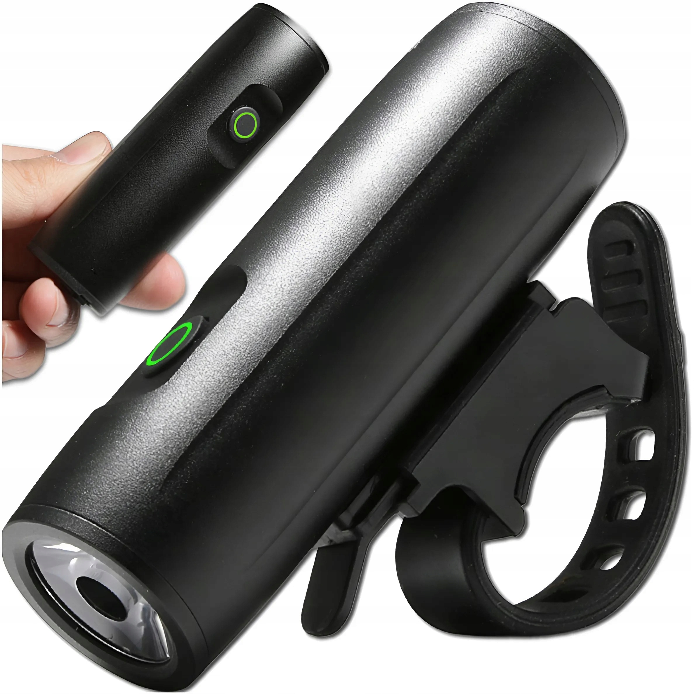 Lampka Rowerowa Led Przód Przednia Mocna 400LM Latarka 2000MAH Na Rower