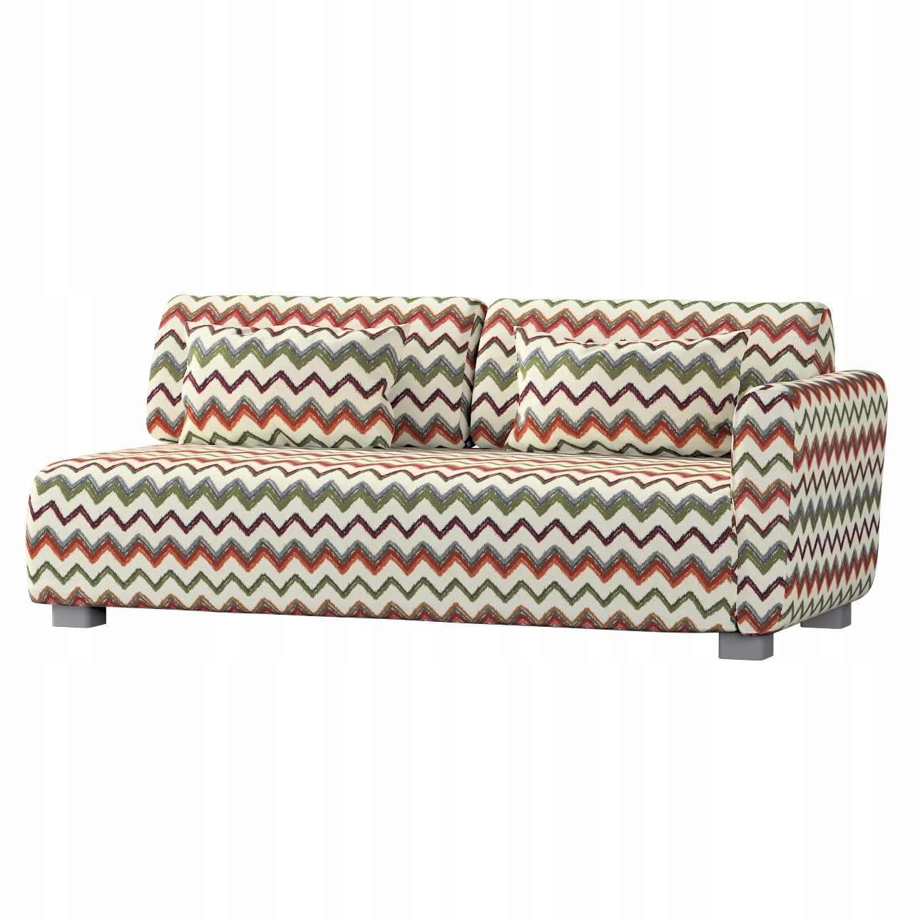 Potah na 2-místnou pohovku, jedna loketní opěrka Mysinge Ikea, zelený