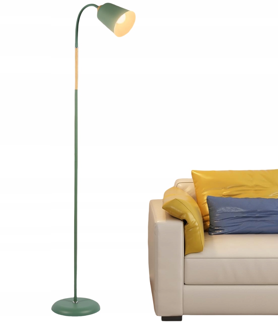 Stojaca Podlahová Lampa Anténlicht Led Lampa Kancelária Obývacia Izba Vysoká 3V1 Retro