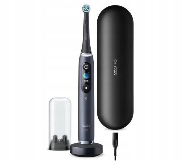 Szczoteczka magnetyczna Oral-B iO 9 Black Onyx Akumulatorowa Czarna