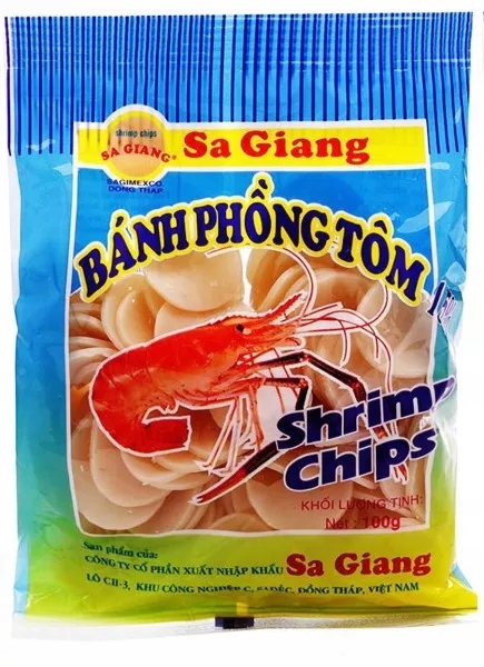 

Chipsy krewetkowe 100g