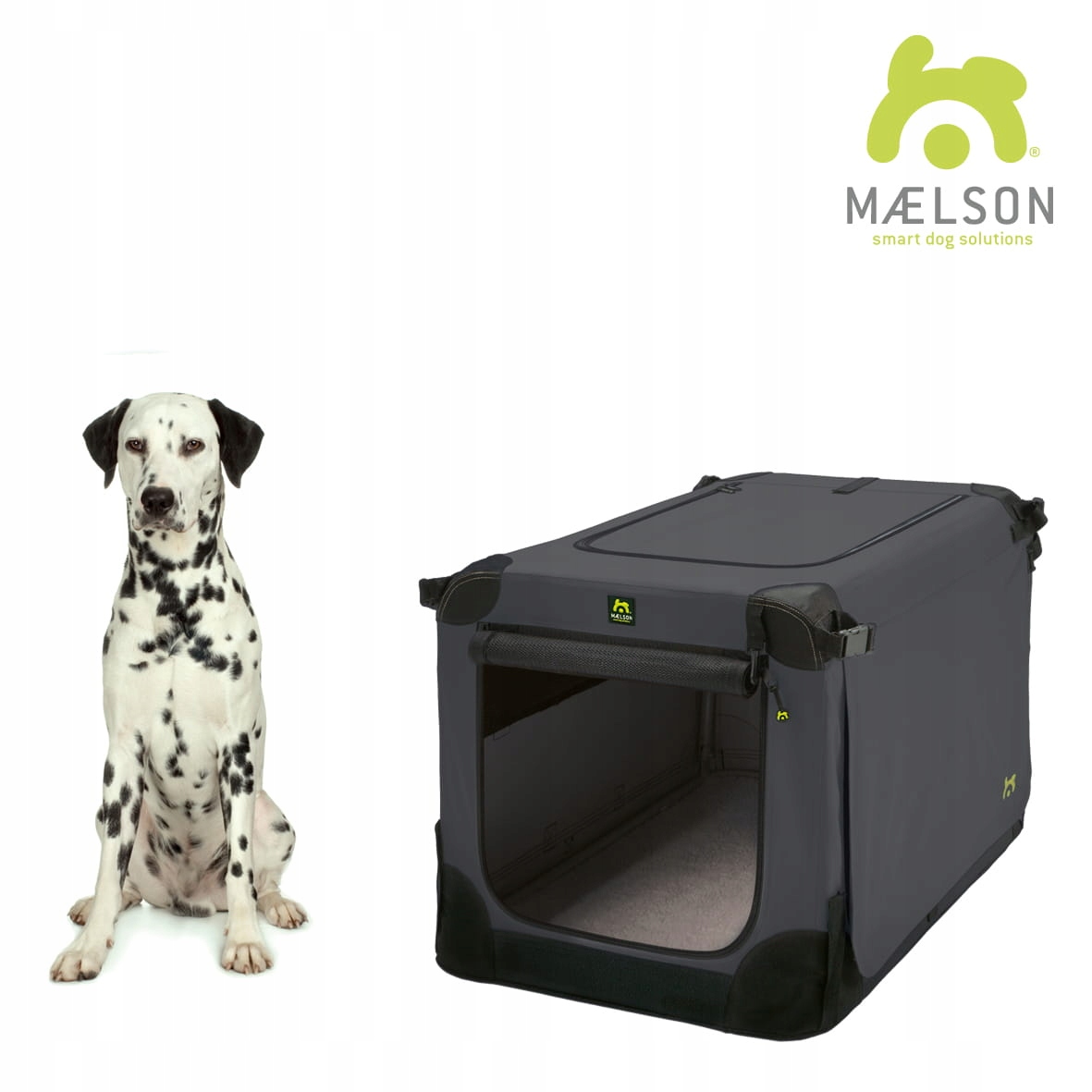 Látková klec Soft Kennel (82x59x59 cm) antracit značky Maelson
