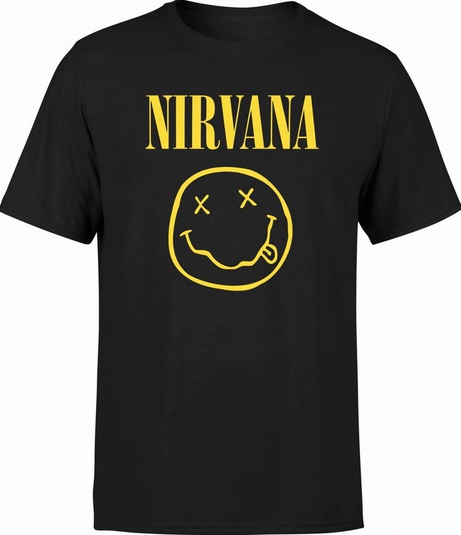 KOSZULKA MĘSKA NIRVANA KURT COBAIN T-SHIRT HIT M