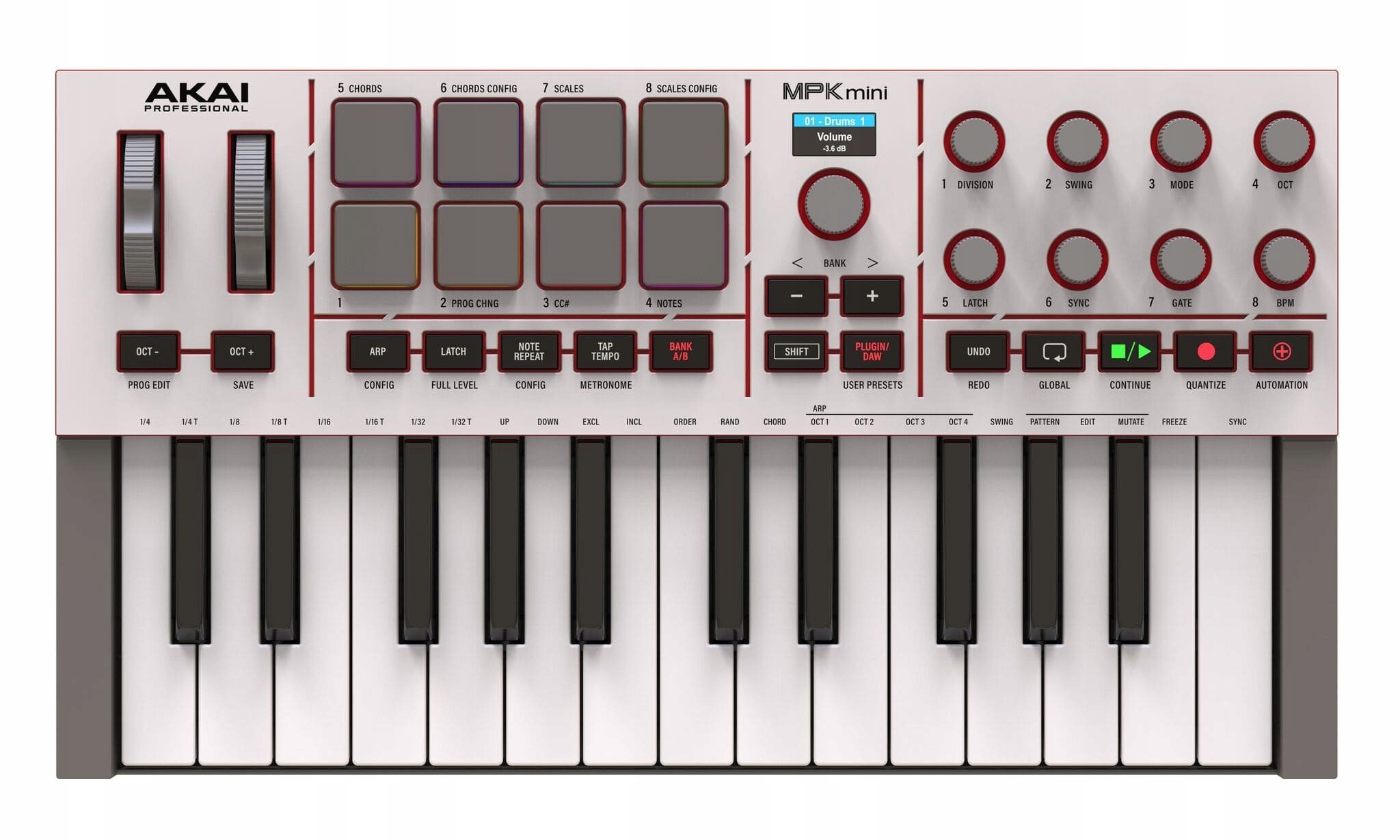 Akai Professional Mpk Mini IV Šedá