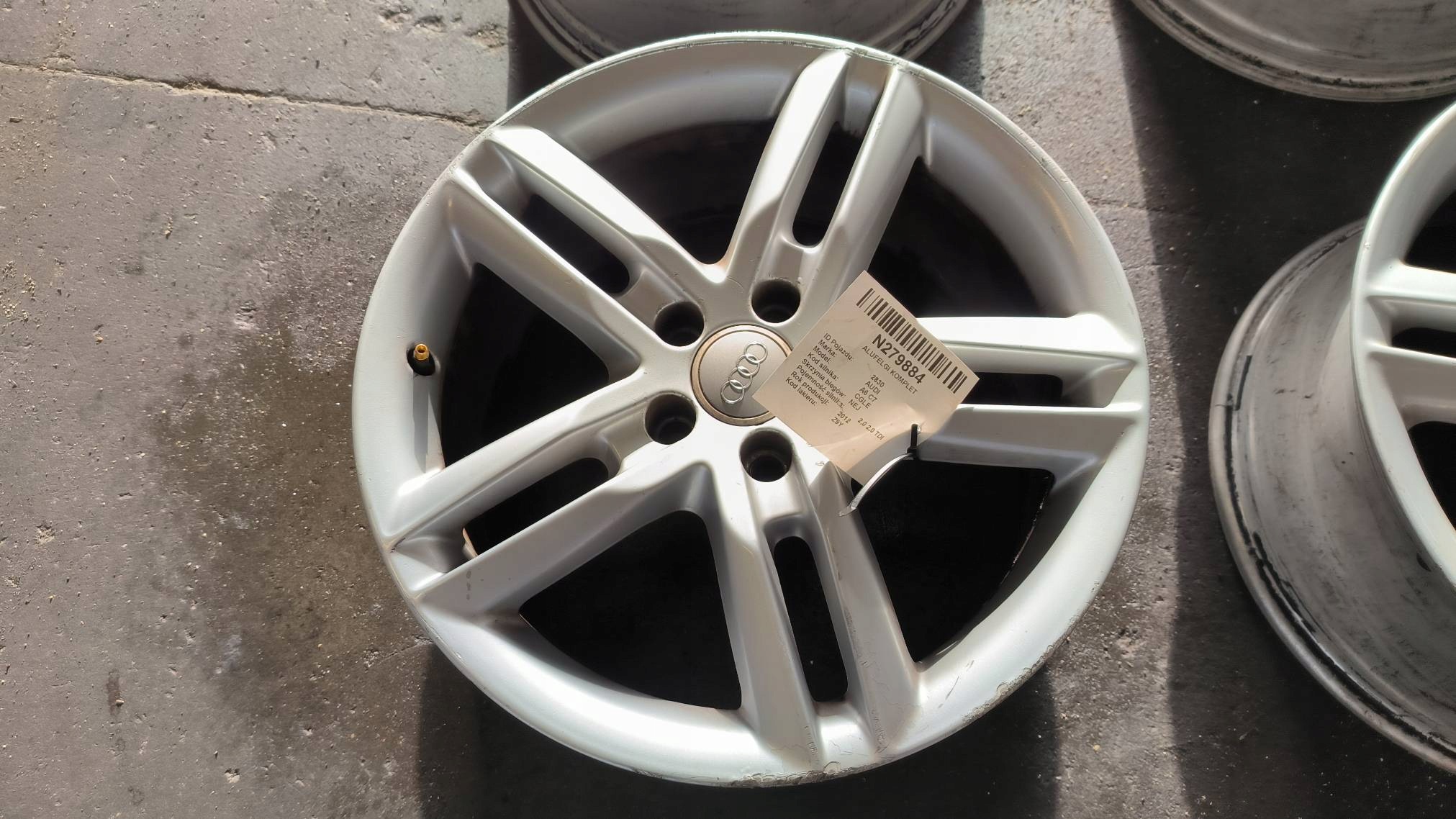 disc KOMPLET 18'' 5X112 4G0601025BL AUDI A6 C7