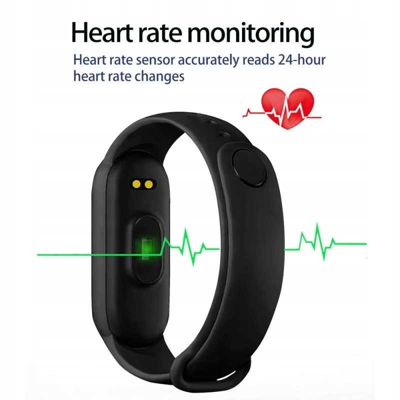 Smart Watch Heart Rate Blood Monitor Pressure Marka Inna