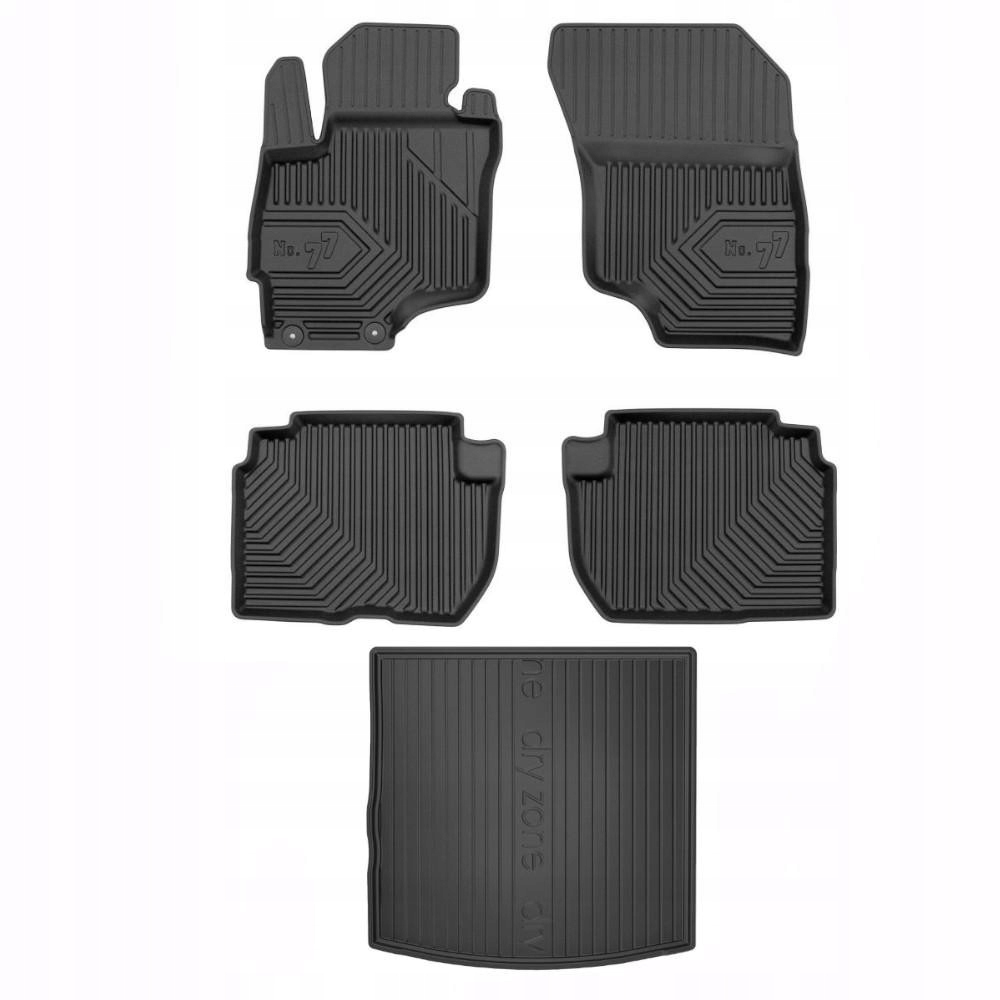 Gumové rohože rohož batožinového priestoru Mitsubishi Outlander III 2014- bez poličky