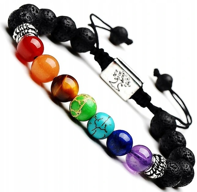 

Bransoletka Siedem Czakr Kamień Czakramy 7 Czakr