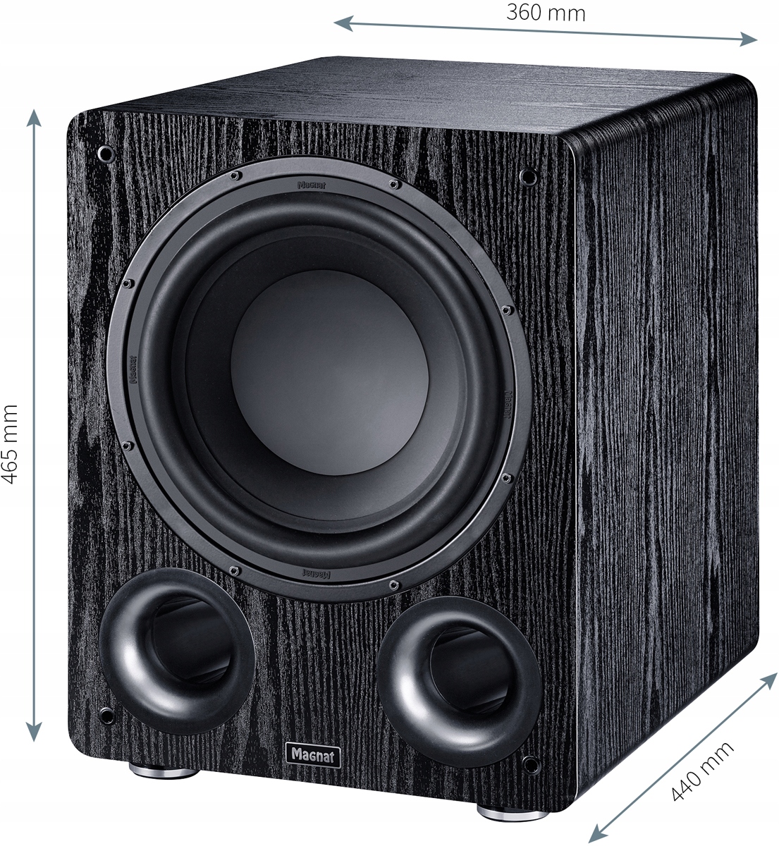 MAGNAT ALPHA RS 12 - Aktywny subwoofer - Czarny Model Alpha RS 12