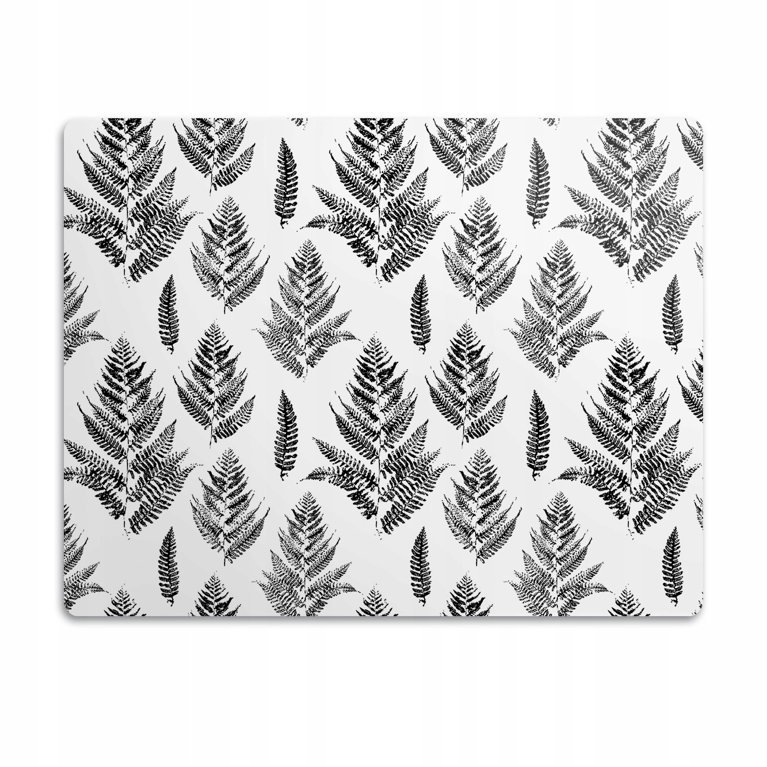 Pro psa podložka pod misku Kapradí bílé pozadí 90x60