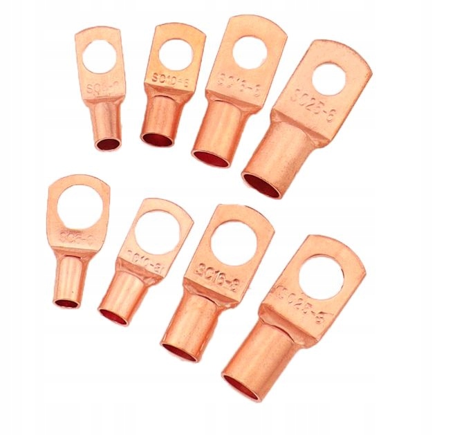 KONEKTOR OCZKOWY miedziany SC10-8 M8 złączka 5szt Producent Inna