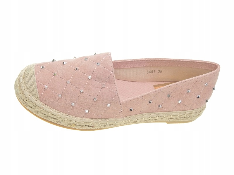 ESPADRYLE DAMSKIE ĆWIEKIE 5481 Pink r.39 Rozmiar 39