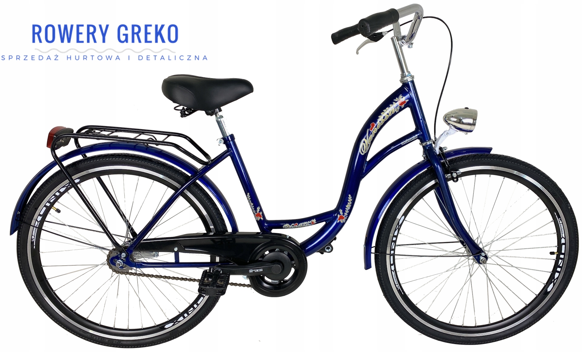 Rower Damski Damka Retro Męski Miejski Vanessa 26