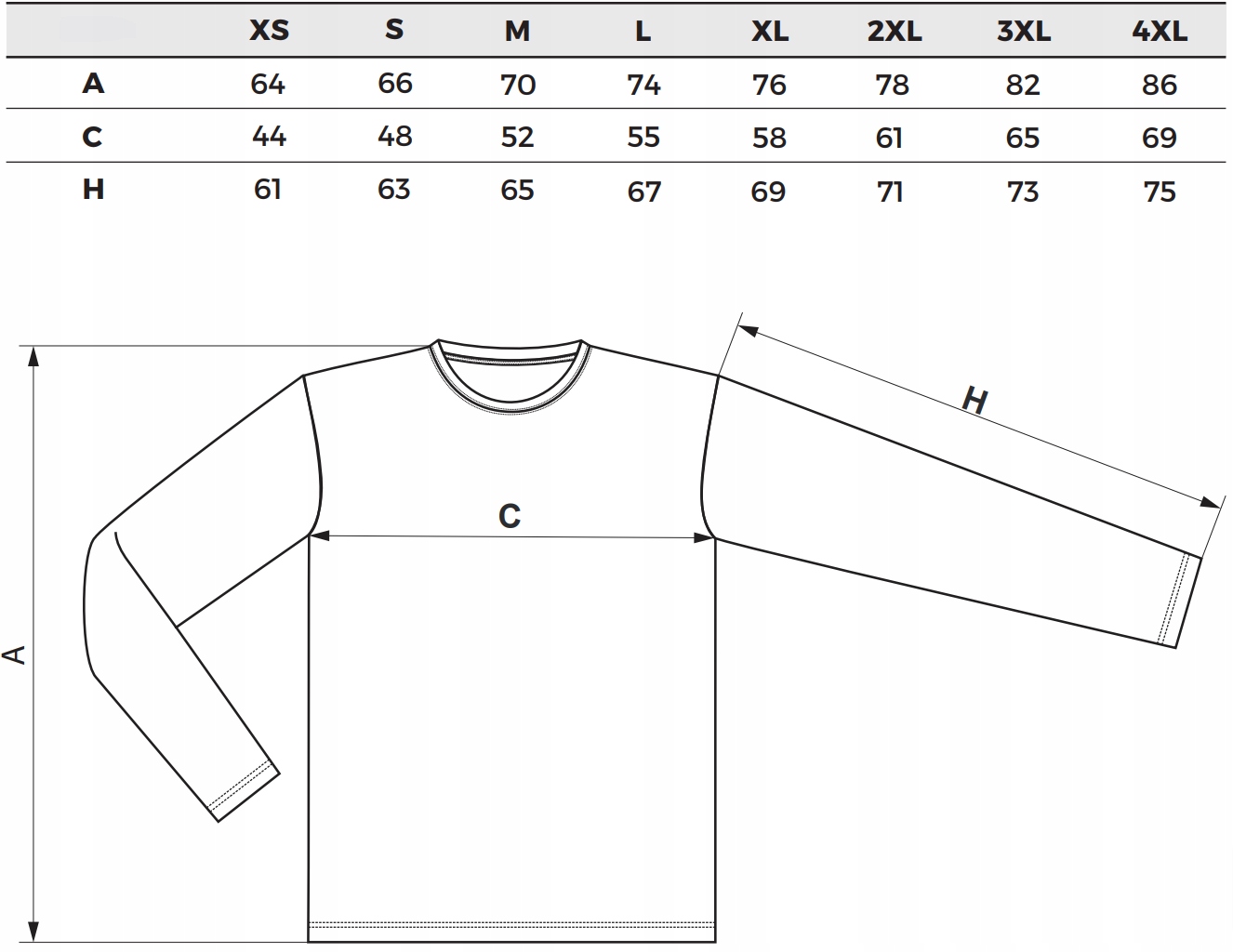 MALFINI PRIDE 168 SZYBKOSCHNĄCA SPORTOWA koszulka z długim rękawem XXL Kolor niebieski