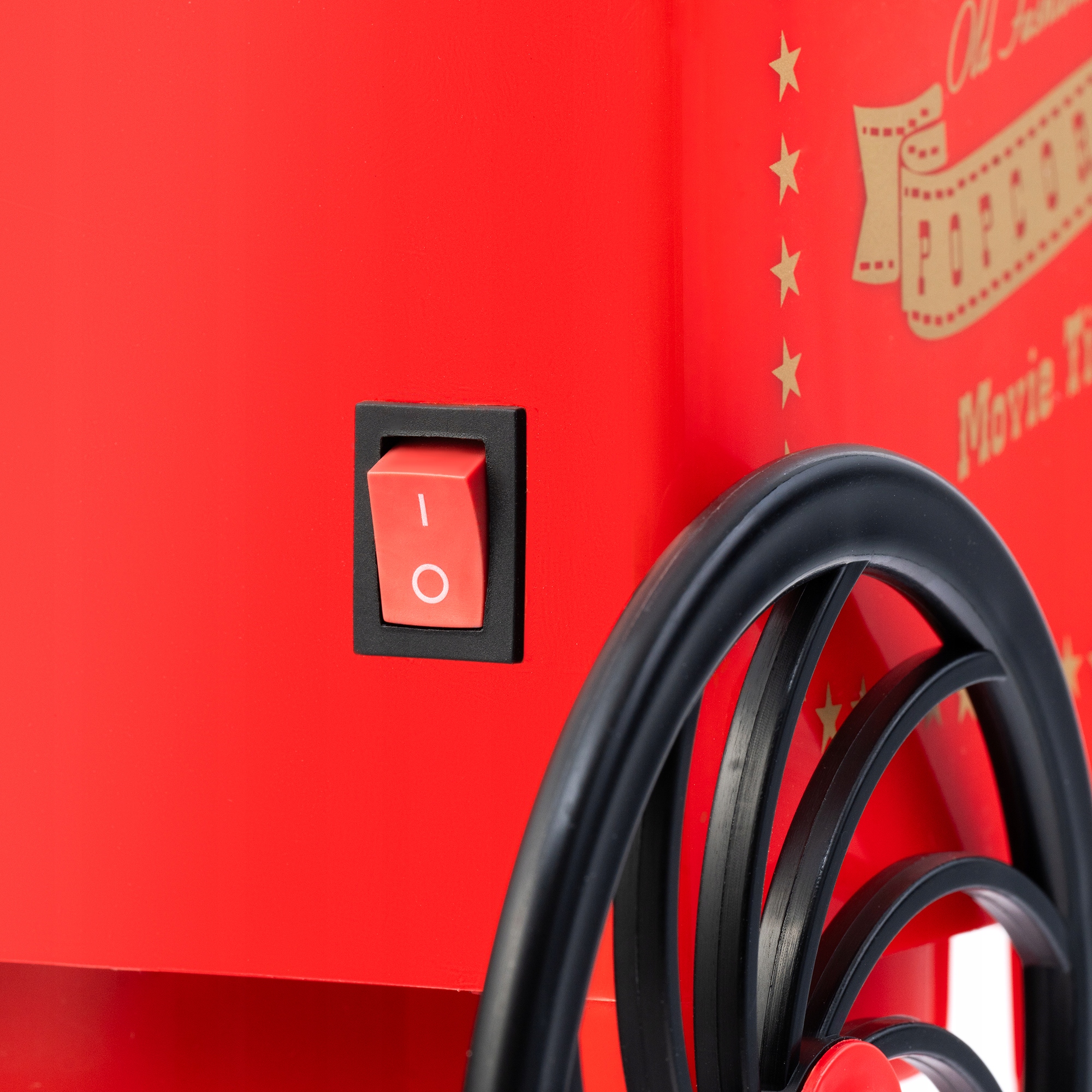 DOMOWA MASZYNA MASZYNKA DO POPCORNU RETRO BEZ TŁUSZCZU 1200W Model F144