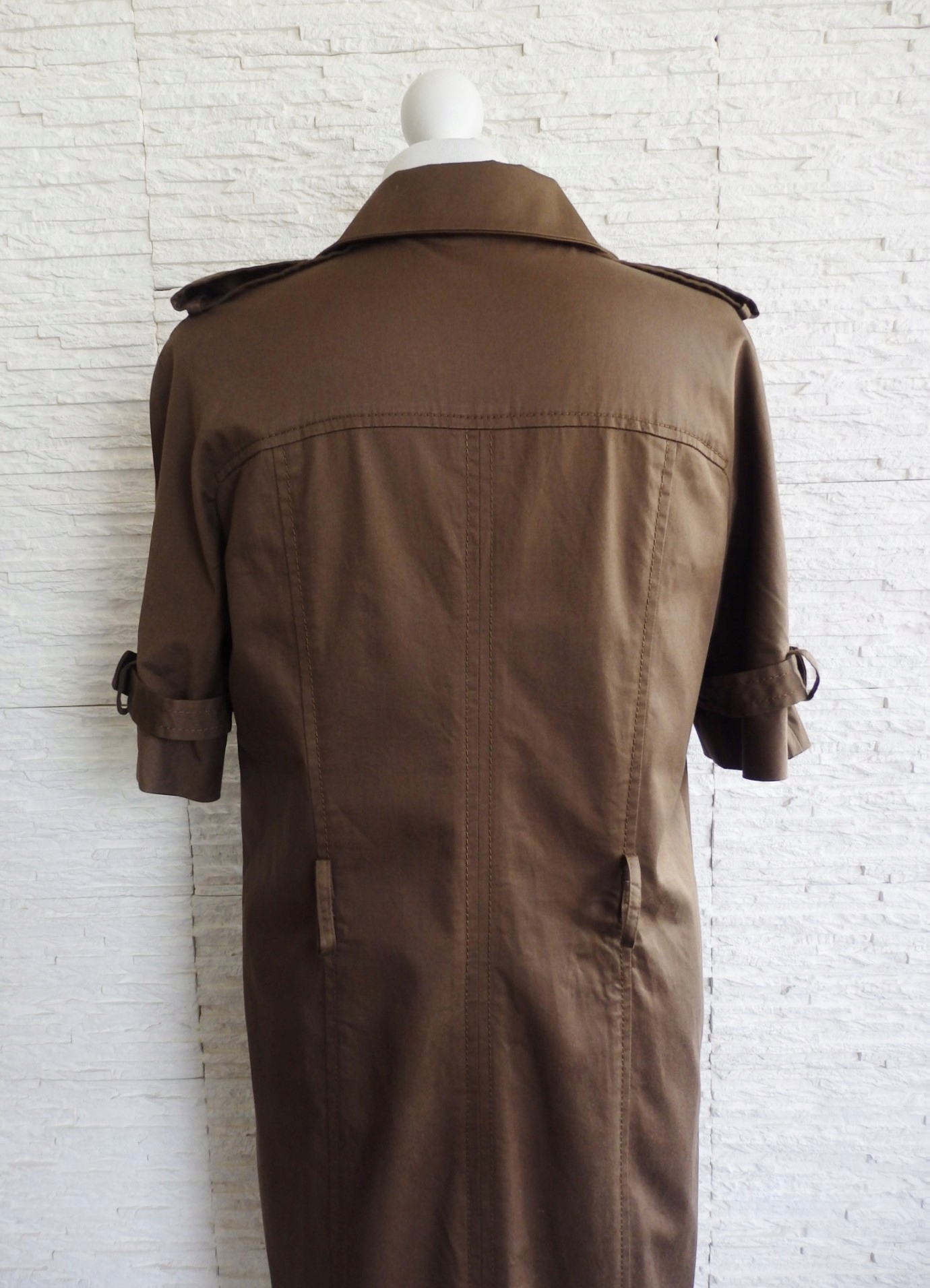 LAUREL ___ LETNIA SUKIENKA SZMIZJERKA BRĄZ R. 36 Okazja na co dzień